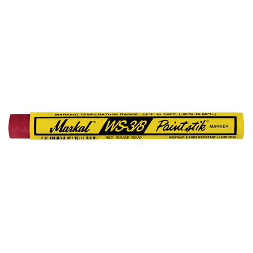 B&acirc;ton de peinture WS-3/8 Paintstik, B&acirc;ton plein, Rouge Buying Direct Corp.