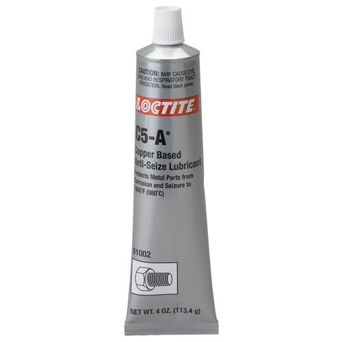 Loctite&reg; LB 8008 Copper Anti-Seize, 4 oz., Tube, 1800°F (982°C) Max Temp. Buying Direct Corp.