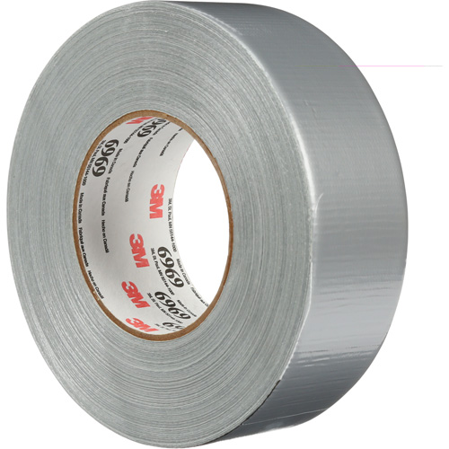 6969 Extra Heavy-Duty Duct Tape, 10.7 mils, Silver, 48 mm (2") x 55 m (180') Buying Direct Corp.