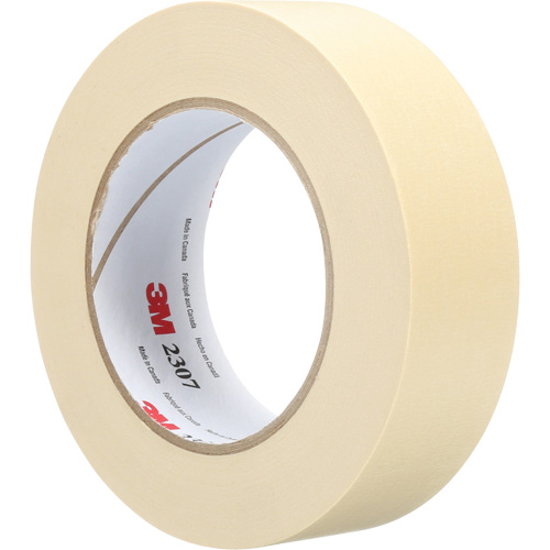 2307 Masking Tape, 36 mm (1-1/2") x 55 m (180'), Tan Buying Direct Corp.