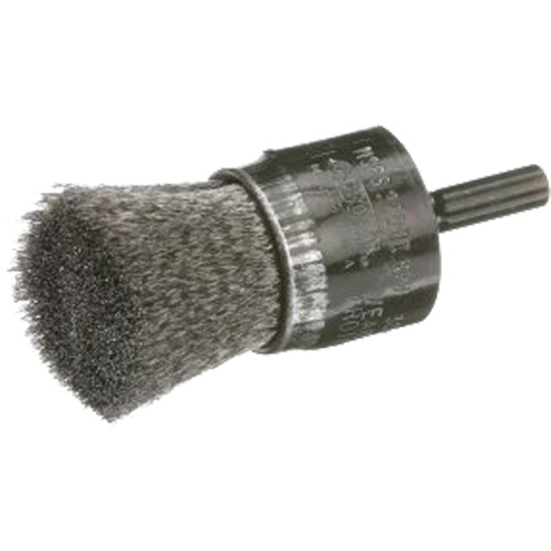 Brosse mont&eacute;e &agrave; fils ondul&eacute;s, 1", Fils 0,006" Buying Direct Corp.