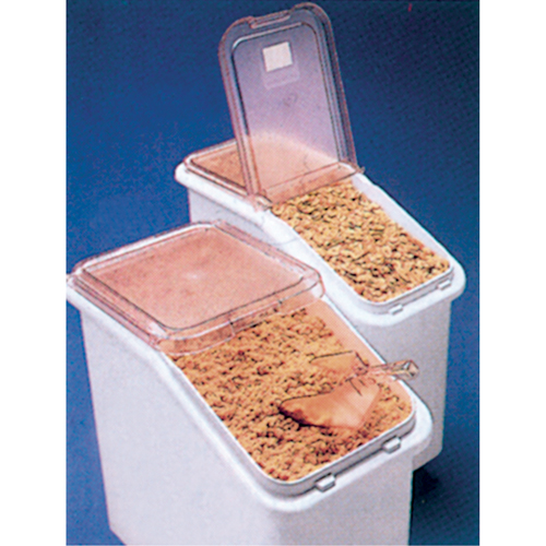 Mobile Ingredient Bins with Sliding Lid, 3.5 cu. ft. Capacity, 28" H x 15-1/2" W x 29-1/2" D Buying Direct Corp.