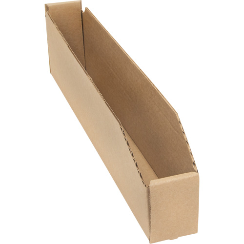 Boîtes profondes en carton ondul&eacute;, 2-7/8" la x 17-1/4" p x 4-1/2" h, Beige Buying Direct Corp.