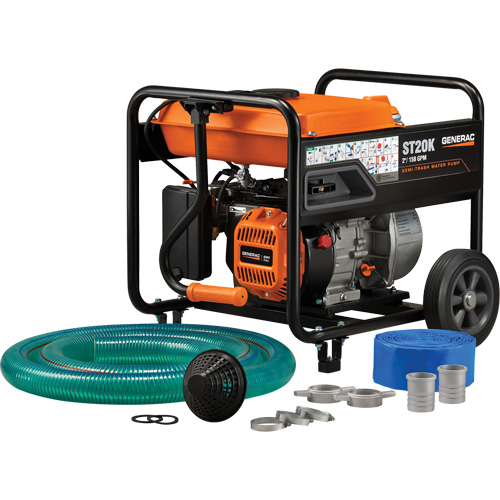 Semi-Trash Water Pump Kit, 158 GPM, 208 cc, 4 Cycle OHV Buying Direct Corp.