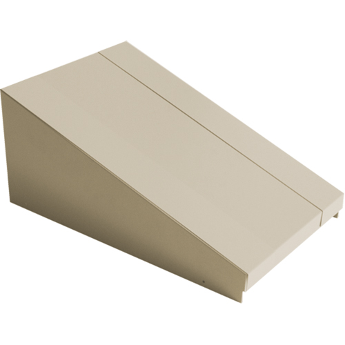 All-Welded Concorde - Heavy-Duty Lockers Sloping Top, 1 Bank, 18" D x 12" W x 6" H, Beige, Steel Buying Direct Corp.