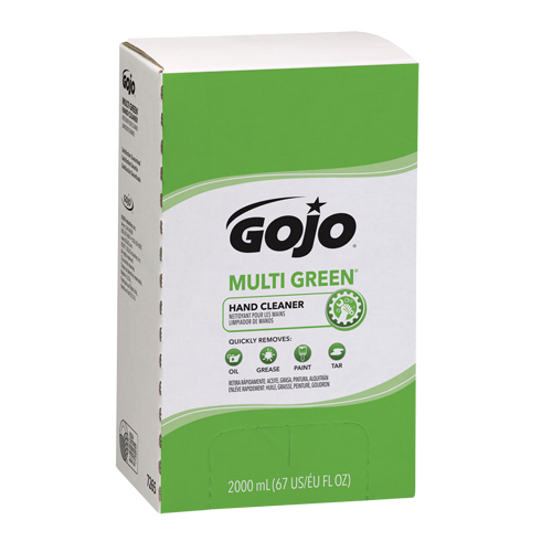 Nettoyant pour les mains Pro TDX 2000 Multi Green, Gel, 2 L, Recharge, Agrumes Buying Direct Corp.