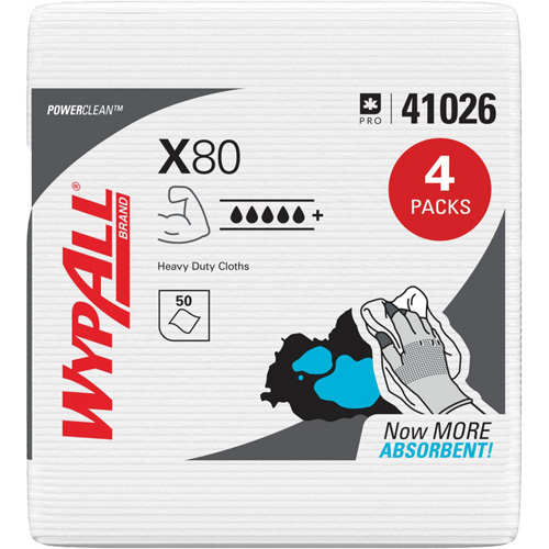 X80 Wipers, Heavy-Duty, 12-1/2" L x 12" W Buying Direct Corp.