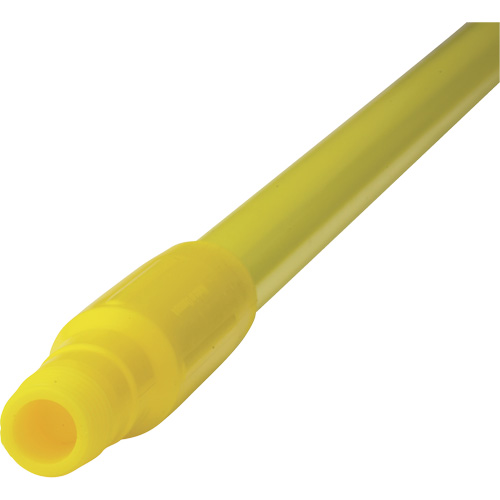 Handle, Broom/Scraper/Squeegee, Yellow, Standard, 59" L Buying Direct Corp.