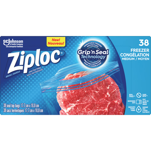 Sacs de cong&eacute;lation Ziploc Buying Direct Corp.