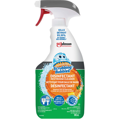 Scrubbing Bubbles&reg; Disinfecting Restroom Cleaner, 32 oz., Trigger Bottle Buying Direct Corp.