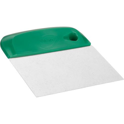 Flexible Stainless Steel Dough Cutter/Scraper, Green, 4-1/2" W x 5-3/4" L Buying Direct Corp.