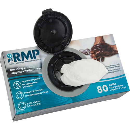 X-Large Cleaning Wipes, 80 Wipes, 8" x 8" Buying Direct Corp.