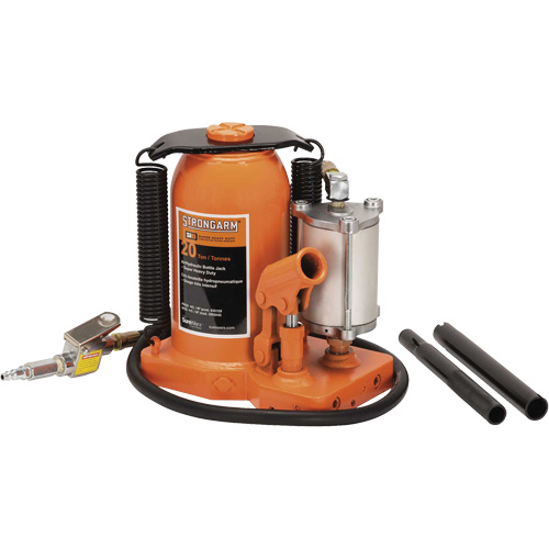 380C Bottle Jack, 20 Ton(s), Air Hydraulic, 20-5/8" Raised Height Buying Direct Corp.