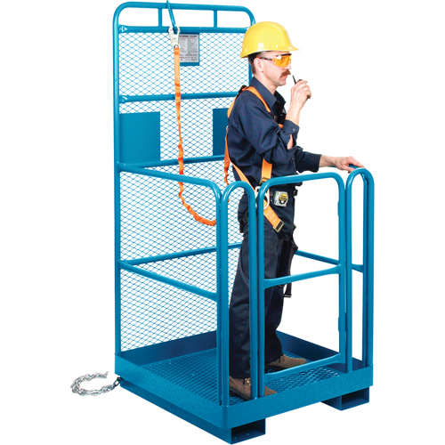 Nacelle &eacute;l&eacute;vatrice pour travail en hauteur, 36" x 36" x 72" h, Capacit&eacute; de 1000 lb, Acier Buying Direct Corp.