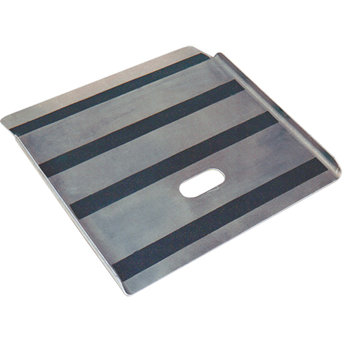 Aluminum Curb Ramp, 750 lbs. Capacity, 27" W x 27" L Buying Direct Corp.