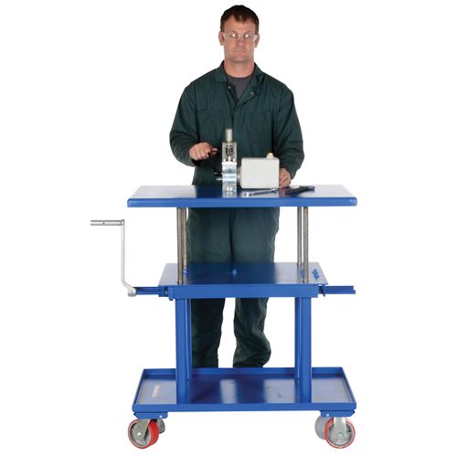 Hydraulic Lift Table, 24" L x 36" W, Steel, 2000 lbs. Capacity Buying Direct Corp.