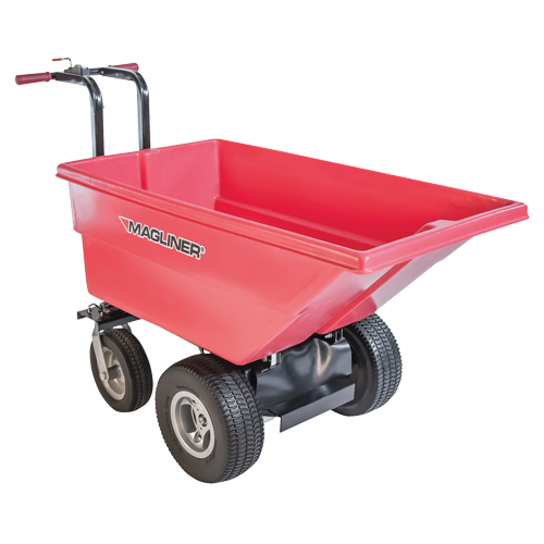 Motorized Tilt Truck, 6 pi³ Capacity, 40" H x 25" W x 56" D Buying Direct Corp.