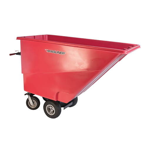 Motorized Tilt Truck, 27 pi³ Capacity, 51" H x 81" W x 33" D Buying Direct Corp.