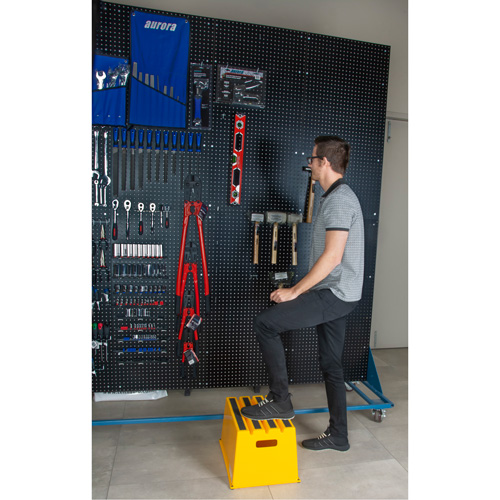 Escabeau industriel, 20-7/8" x 12-3/16" x Hauteur 12" Buying Direct Corp.