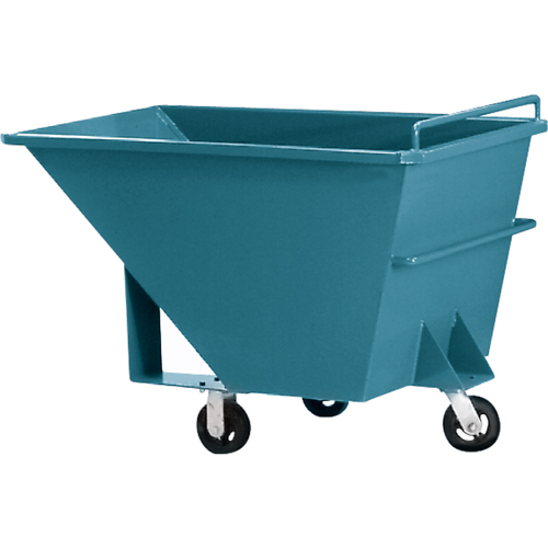 Chariot basculeur en acier, Acier, 1/2 vg³, Capacit&eacute; de charge de 2000 lb Buying Direct Corp.