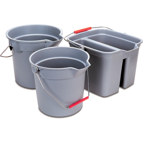 Brute&reg; Bucket, 3.5 US Gal. (14 qt.) Capacity, Grey Buying Direct Corp.