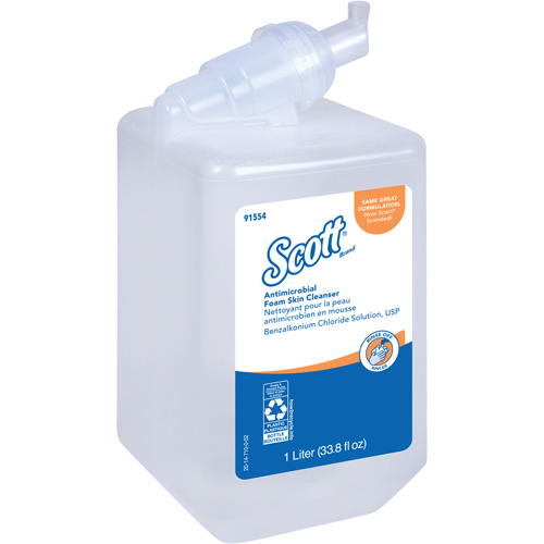 Nettoyant antimicrobien pour la peau Control de Scott, Mousse, 1 L, Sans parfum Buying Direct Corp.