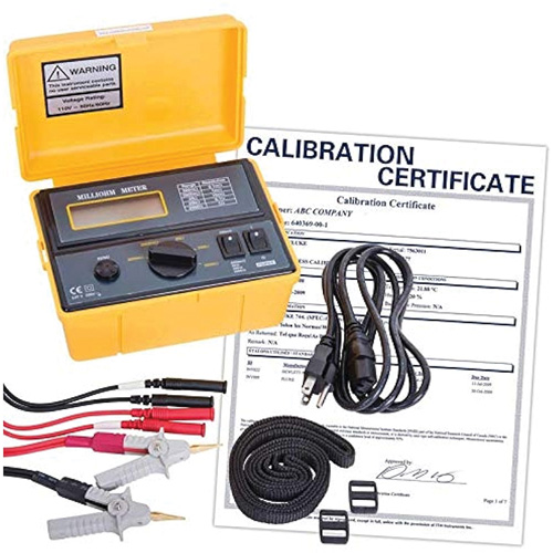 110 V Milli-Ohmmeter with ISO Certificate Buying Direct Corp.