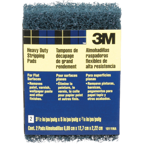 Heavy-Duty Stripping Pads, Aluminum Oxide, 3-1/2" x 5", Coarse Grit Buying Direct Corp.