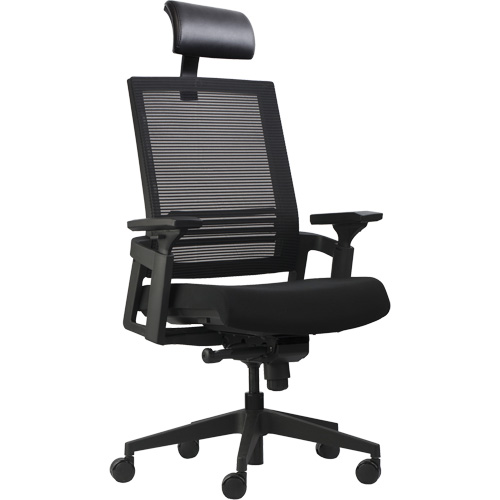 Chaises de bureau A-37 Activ, Mailles, Noir, Capacit&eacute; 275 lb Buying Direct Corp.