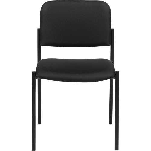 Chaises sans accoudoirs empilables, Tissu, Hauteur 32", Capacit&eacute; 300 lb, Noir Buying Direct Corp.