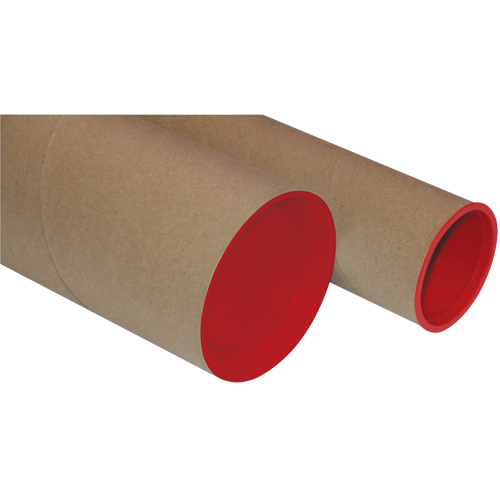 Plug-Seal Mailing Tubes, Round, 3" W x 37" L Buying Direct Corp.