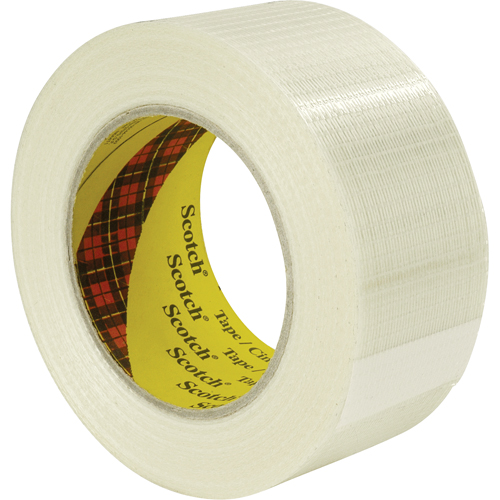 Scotch&reg; Bi-Directional Filament Tape 8959, 5.7 mils Thick, 50 mm (2") x 50 m (164')  Buying Direct Corp.
