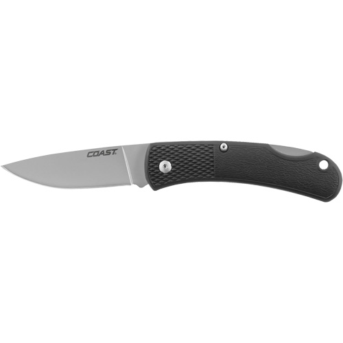 Folding Utility Knife, 2-1/2" Blade, Stainless Steel Blade, Cushion Handle Buying Direct Corp.