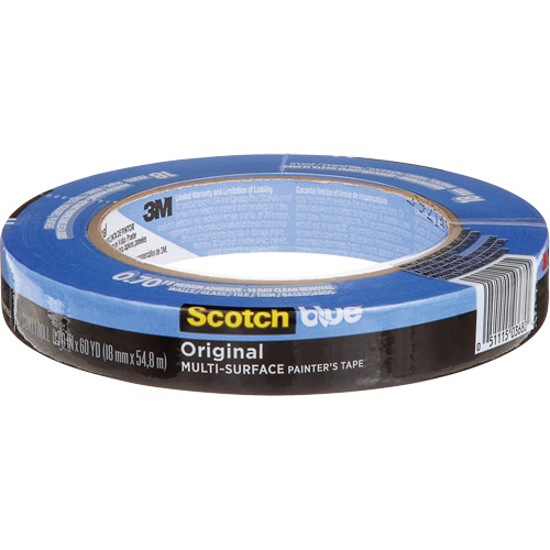 Ruban de peintre multi-surface ScotchBlue Original 2090, 18 mm (3/4") x 54,8 m (180'), Bleu Buying Direct Corp.