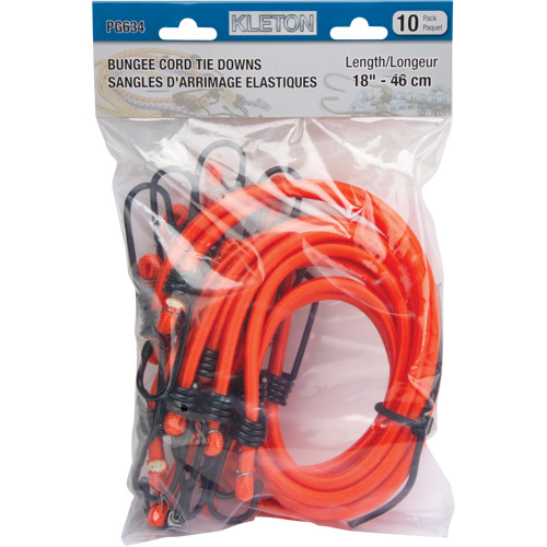 Bungee Cord Tie Downs, 18" Buying Direct Corp.