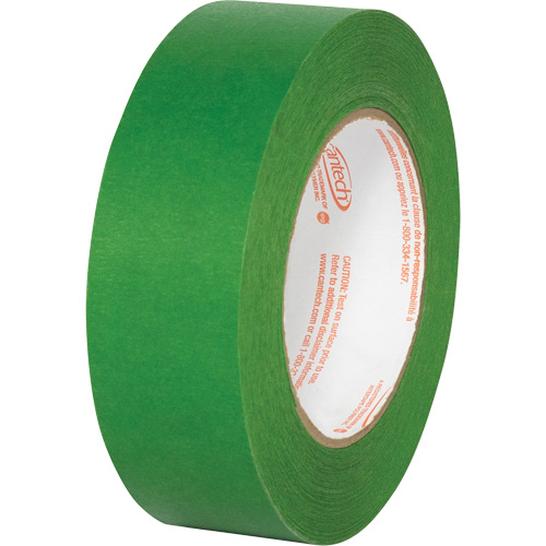 Premium Safe Tack Masking Tape, 36 mm (1-27/64") x 55 m (180.4'), Green Buying Direct Corp.