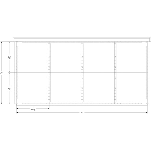Cabinet d'entreposage &agrave; tiroirs int&eacute;gr&eacute; Interlok Buying Direct Corp.