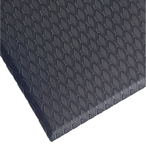 Cushion Max Mats, Diamond, 3' x 5' x 5/8", Charcoal, Nitrile/PVC Buying Direct Corp.