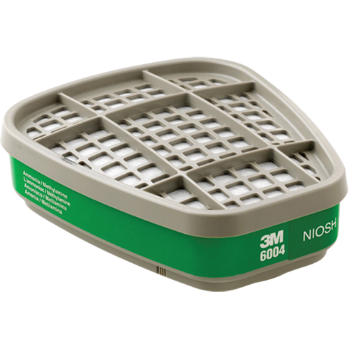 Cartouches pour respirateur s&eacute;rie 6000, Cartouche gaz/vapeur, Ammoniac/M&eacute;thylamine Buying Direct Corp.