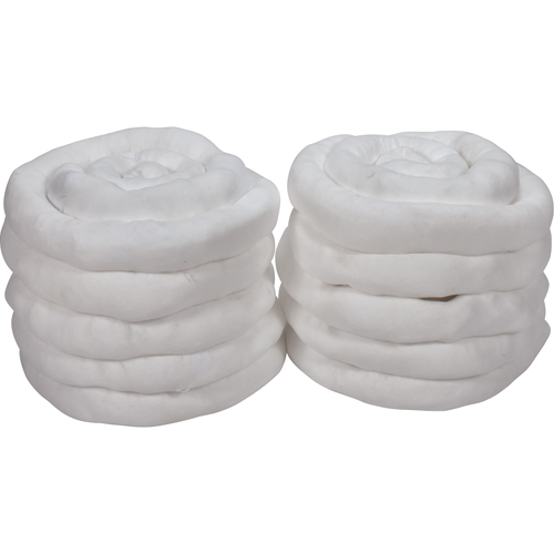 Sorbent Sock, Oil Only, 45 gal. Absorbancy, 3" W x 10' L, Pack of 10 Buying Direct Corp.