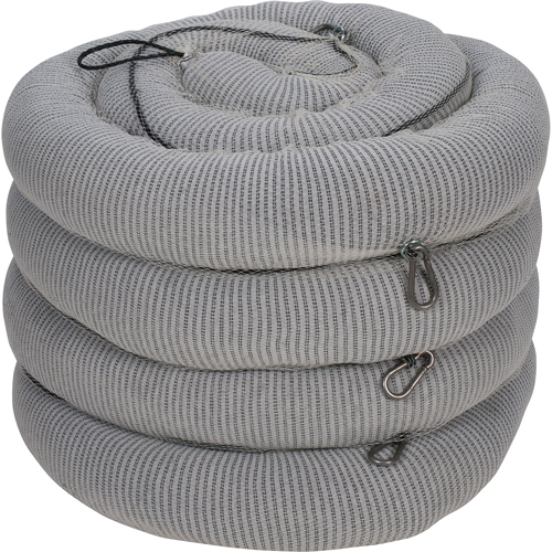 Premium Sorbent Boom, Universal, 10' L x 5" W, 35 Gal. Absorbancy, 4 /Pack Buying Direct Corp.