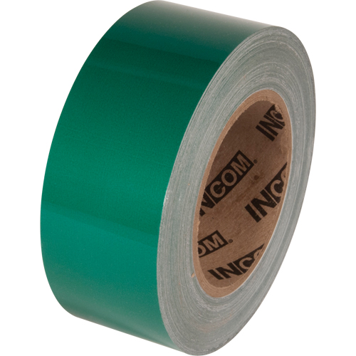 Ruban de marquage pour plancher Tuff Mark, 2" x 100', Polyester, Vert Buying Direct Corp.