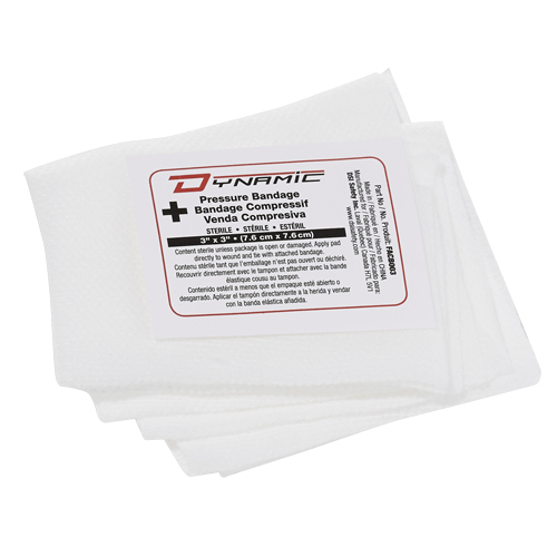 Dynamic Compress Bandage, 3" L x 3" W Buying Direct Corp.
