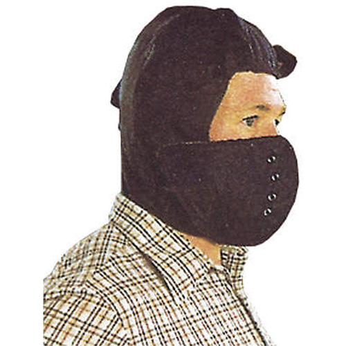 Hard Hat Winter Liner with Removable Face , Cotton/Kasha Lining, One Size, Black Buying Direct Corp.