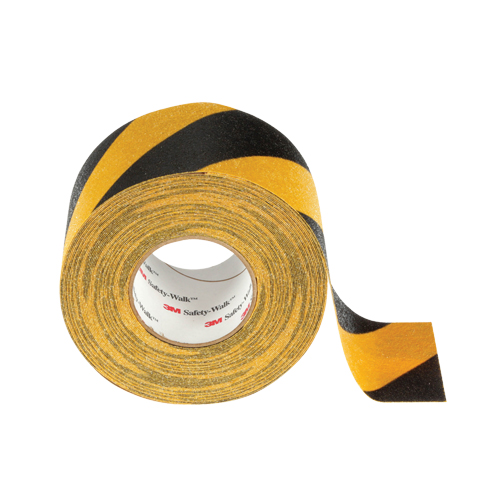 Safety-Walk 600 Series Anti-Slip Tape, 6" x 60', Black & Yellow Buying Direct Corp.