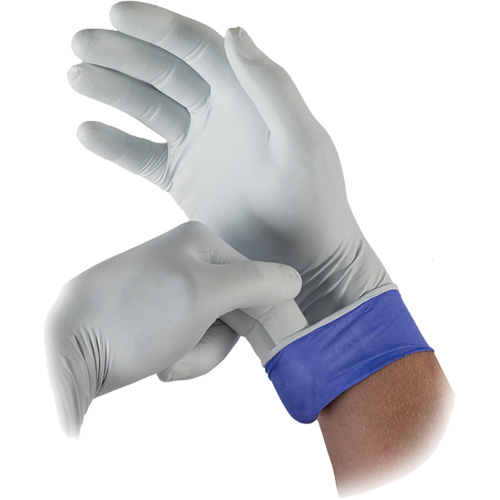 Lifestar EC&reg; LSE-104 Dual-Coloured Examination Gloves, Small, Nitrile, 5.5-mil, Powder-Free, White, Class 2 Buying Direct Corp.