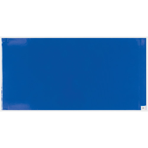Peel-Away Cleanroom Mats & Frame Kit, 1.57 mils Thick, 24" W, 3' L x Blue Buying Direct Corp.