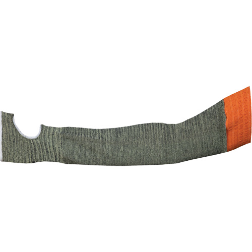 Contender Cut-Resistant Composite-Knit Sleeve, Aramid, 22", ASTM ANSI Level A4, Grey Buying Direct Corp.