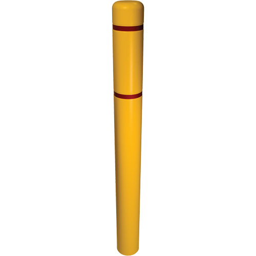Couvre-bollard, 6" dia. x 52" l, Jaune Buying Direct Corp.