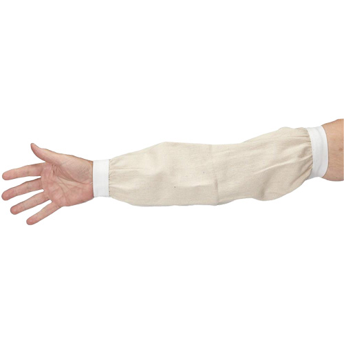 Sleeves, 18", Cotton, White Buying Direct Corp.